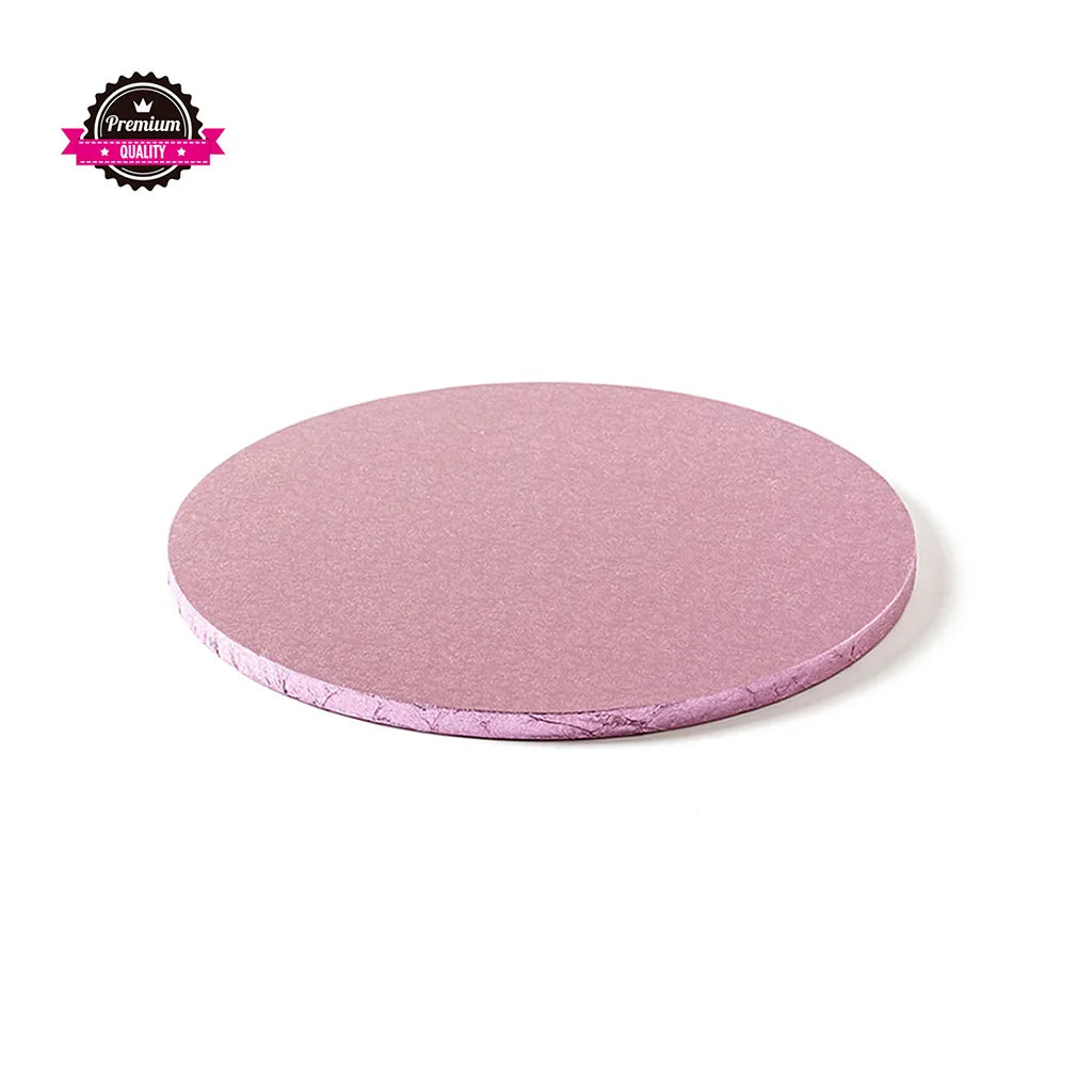 CAKE BOARD TONDO DECORA ROSA 30 CM X H 1,2 CM – Sweet Sweet Way Ostia