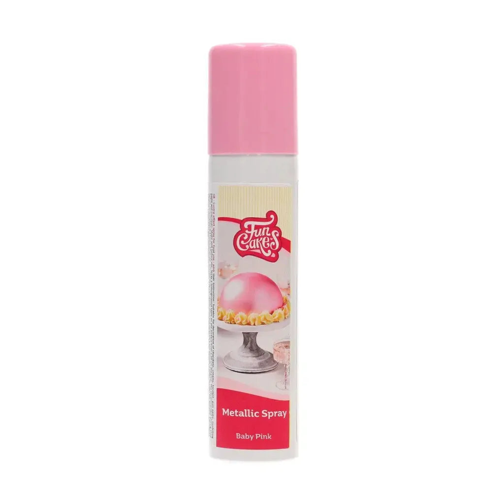 SPRAY METALLIZZATO BABY PINK FUNCAKES 100 ML – Sweet Sweet Way Ostia