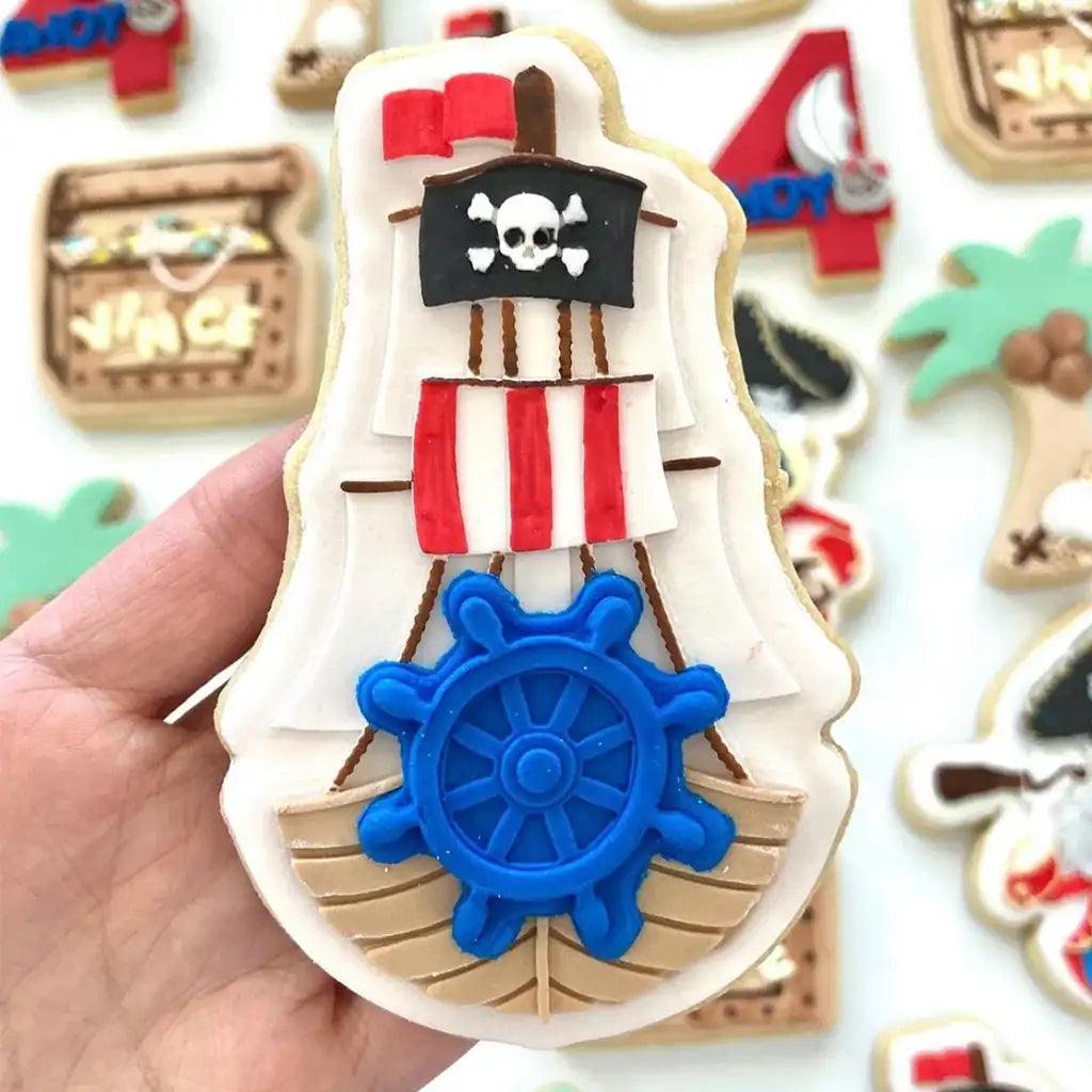 PIRATE SHIP STAMPO 3D E CUTTER BOSS EMBOSSER - Sweet Sweet Way Ostia