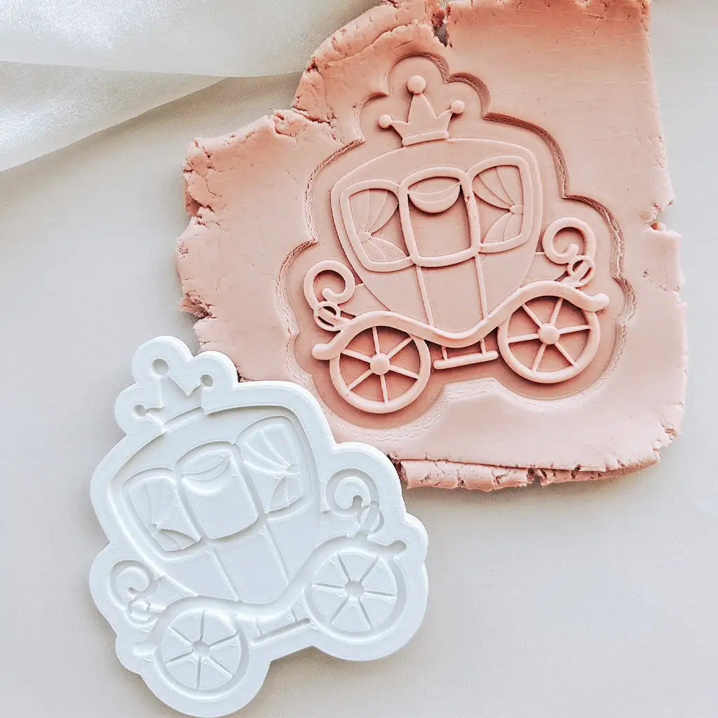 PRINCESS CARRIAGE STAMPO 3D E CUTTER BOSS EMBOSSER - Sweet Sweet Way Ostia (9183924420945)