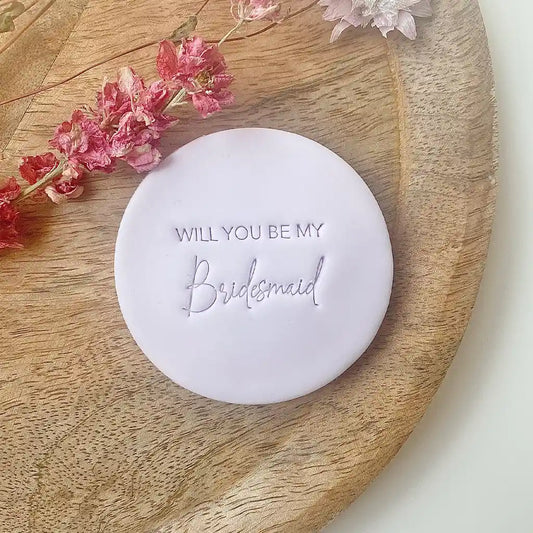 STAMP'IT - WILL YOU BE MY BRIDESMAID (2 PZ) OH MY COOKIE (7741969203446)